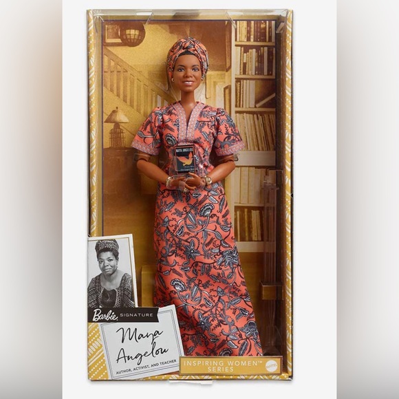 NIB Maya Angelou BARBIE SIGNATURE Inspiring Women Series Collection - Picture 2 of 3
